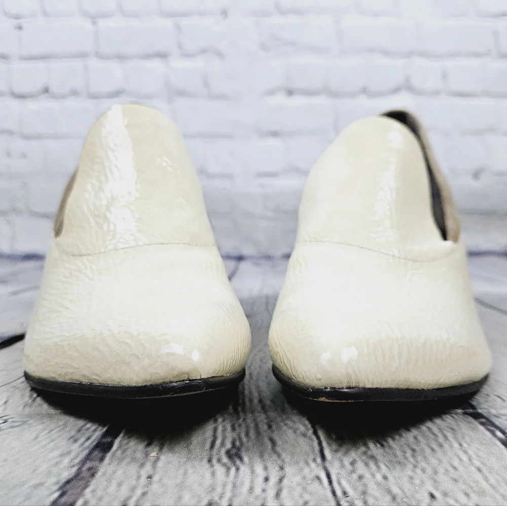 NAKED FEET | Sagitta patent & suede leather pointed toe heeled ankle booties - Picture 6 of 12